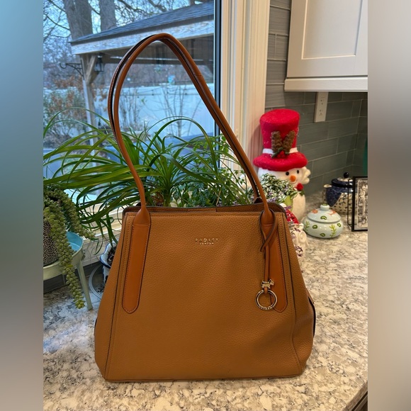 RADLEY LONDON Baylis Road Tan Leather Bag - Picture 2 of 11